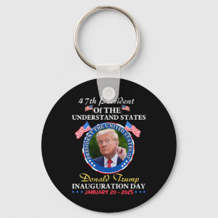 President Donald Trump Inauguratie Dag 2025 Sleutelhanger