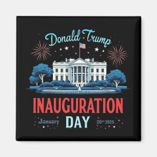 President Donald Trump Inauguratiedag 2025 2 Magneet