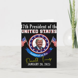President Donald Trump Inauguratiedag 2025 Celeb Kaart