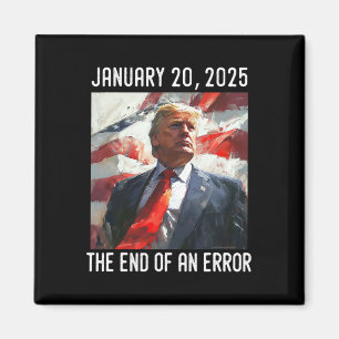 President Donald Trump Inauguratiedag 2025 Einde O Magneet
