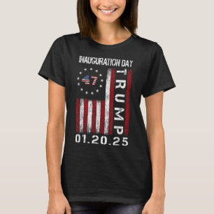 President Donald Trump Inauguratiedag 2025 T-shirt