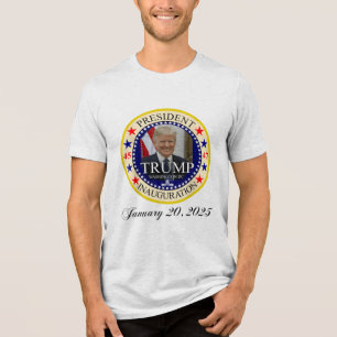 President Donald Trump Inauguratiedag 2025 Tri-Blend Shirt