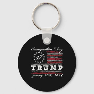 President Donald Trump inauguratiedag 2025 US FL Sleutelhanger