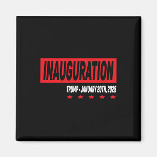 President Donald Trump Inauguratiedag - januari Magneet
