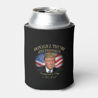 President Donald Trump Inauguration Herdenking Blikjeskoeler