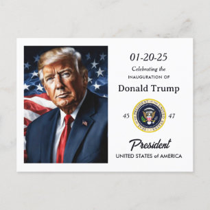 President Donald Trump Inauguration Watch Party Uitnodiging Briefkaart