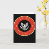 President Donald Trump Kaart (Gele Bloem)