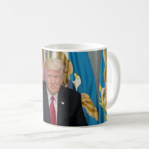 President Donald Trump Koffiemok