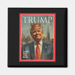 President Donald Trump Lang leve de Koning Magneet