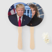 PRESIDENT DONALD TRUMP & MELANIA HANDWAAIER (Voorkant en achterkant)