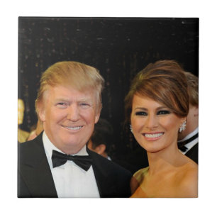 PRESIDENT DONALD TRUMP & MELANIA TEGELTJE