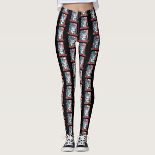 President Donald Trump Murica Patriotic Leggings