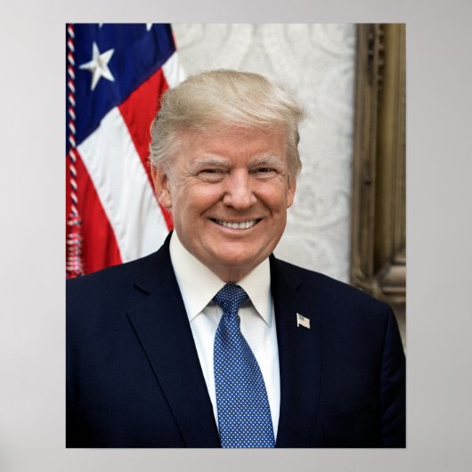 President Donald Trump Poster (Voorkant)