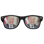 President Donald Trump Retro Zonnebril (Voorkant)