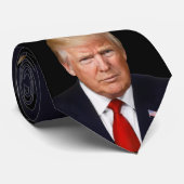 President Donald Trump Stropdas (Opgerold)