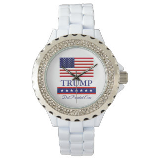 PRESIDENT DONALD TRUMP VROUWENHORLOGE HORLOGE