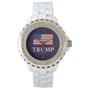 PRESIDENT DONALD TRUMP VROUWENHORLOGE HORLOGE