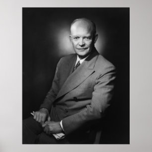 President Dwight D. Foto Eisenhower Poster