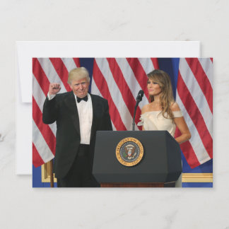 President & First Lady Trump bij de opening