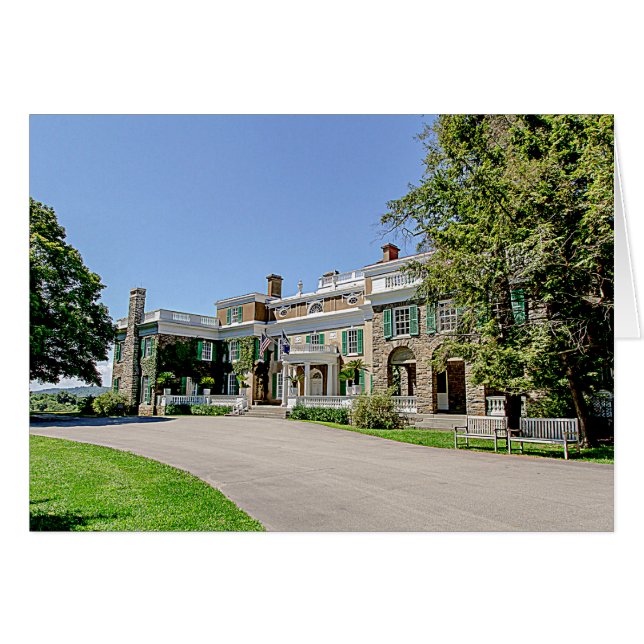 President Franklin D. Roosevelt's Mansion (FDR) (Voorkant Horizontaal)