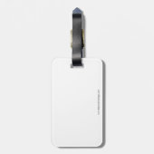 President Franklin D. Roosevelt's Mansion (FDR) Bagagelabel (Achterkant verticaal)