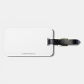 President Franklin D. Roosevelt's Mansion (FDR) Bagagelabel (Achterkant horizontaal)