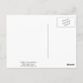 President Franklin D. Roosevelt's Mansion (FDR) Briefkaart (Achterkant)