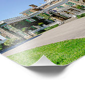 President Franklin D. Roosevelt's Mansion (FDR) Foto Afdruk (Hoek)