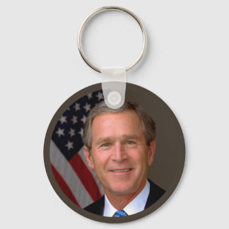 President George W Struik Officieel portret Sleutelhanger
