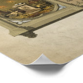 President George Washington als vrijmetselaar Poster (Hoek)