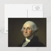 President George Washington Briefkaart (Voorkant / Achterkant)