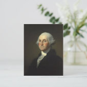 President George Washington Briefkaart (Staand voorkant)