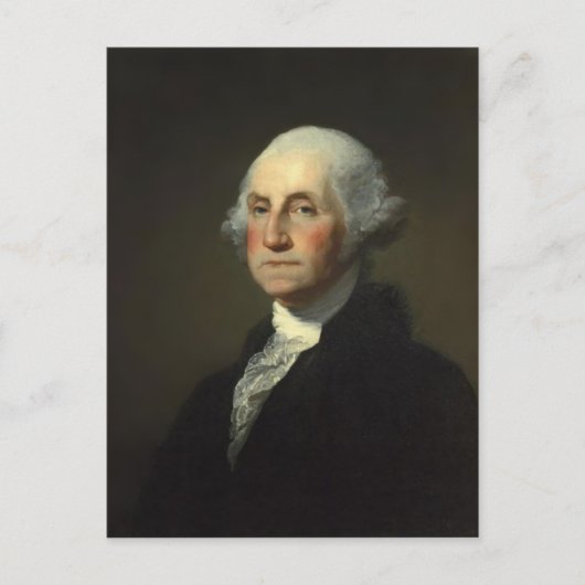President George Washington Briefkaart (Voorkant)