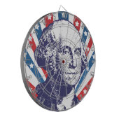 president George Washington Dartbord (Voorkant Links)