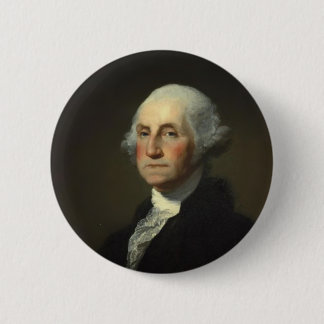 President George Washington Ronde Button 5,7 Cm