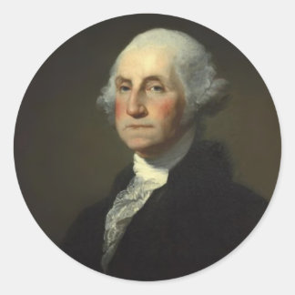 President George Washington Ronde Sticker