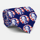 President Gerald Ford Stars and Stripes Stropdas (Opgerold)