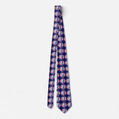 President Gerald Ford Stars and Stripes Stropdas (Achterkant)