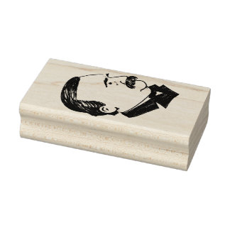 President Grover Cleveland 1,5 x 3 inch rubberstem Rubberstempel