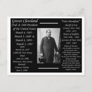 President Grover Cleveland Briefkaart