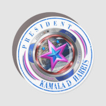 President Harris/Walz Stamp Medallion