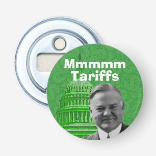 President Herbert Hoover Tarieven Button Flesopener