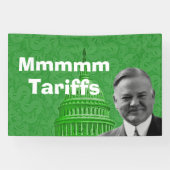President Herbert Hoover Tariffs Spandoek (Horizontaal)