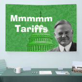 President Herbert Hoover Tariffs Spandoek (Beurs)