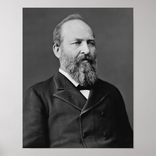 President James Garfield Poster (Voorkant)