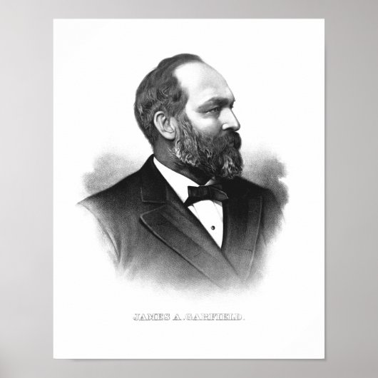 President James Garfield Poster (Voorkant)
