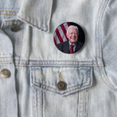 President Jimmy Carter Smiling Ronde Button 5,7 Cm (In situ)