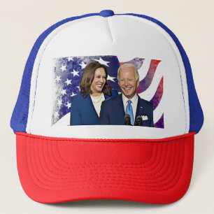 President Joe Biden en VP Kamala Harris 2020 Trucker Pet