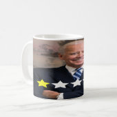 President Joe Biden Goedkeuringsbeoordeling Koffiemok (Voorkant links)