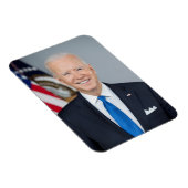 Président Joe Biden Maison Blanche Portrait Magnet (Côté Droit)